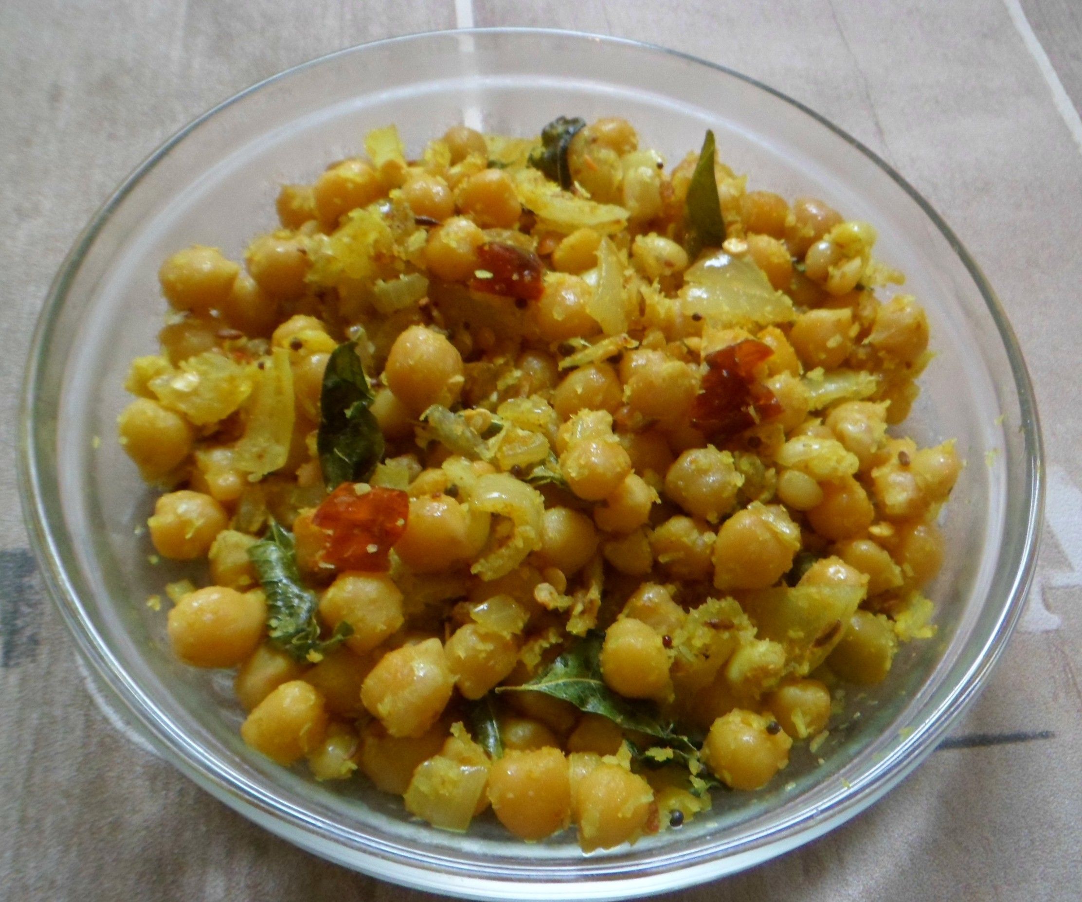 Chick Pea Sundal(snack)