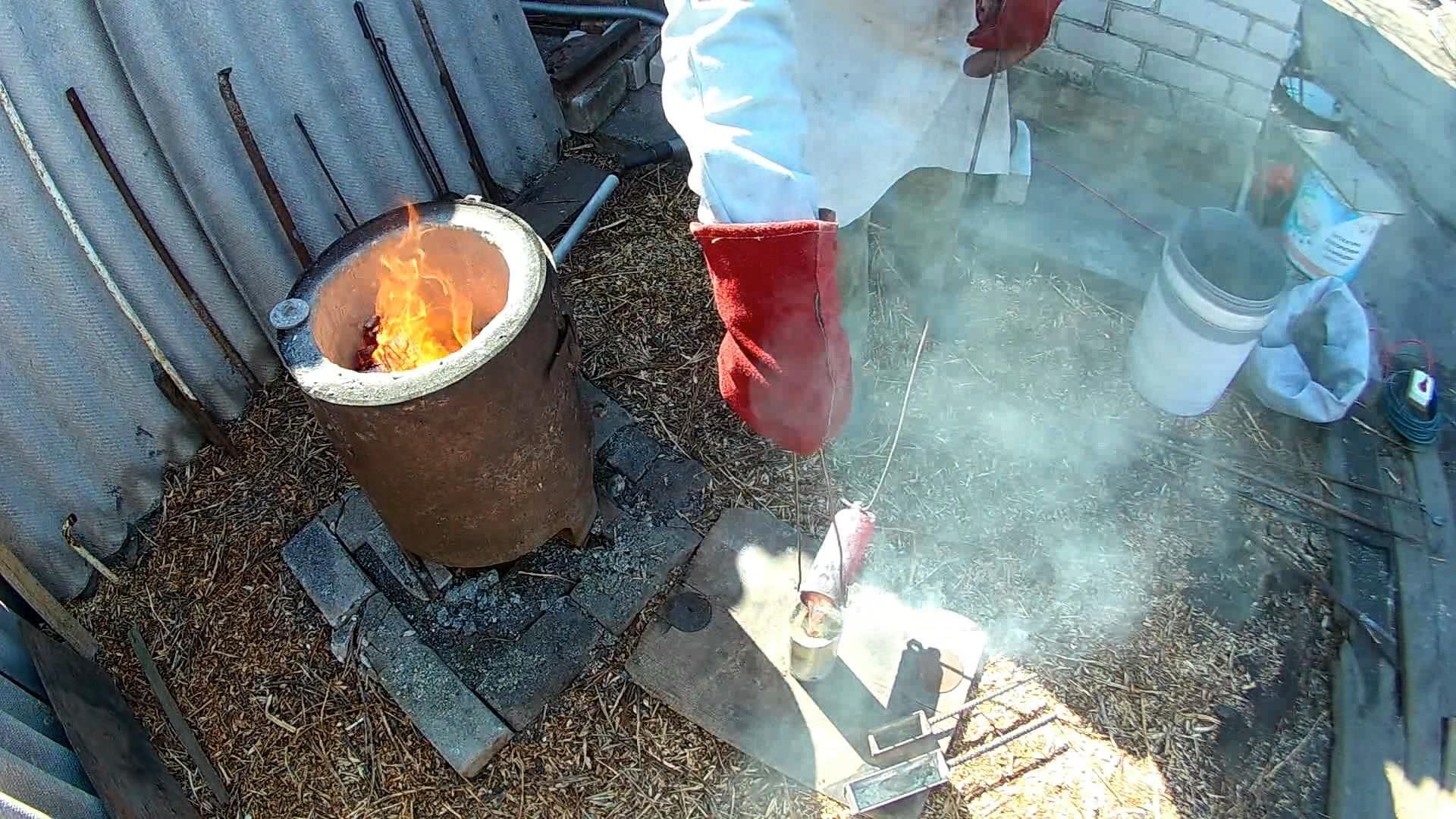 White Bronze Home Melting Techniques. High Leaded Bronze Production