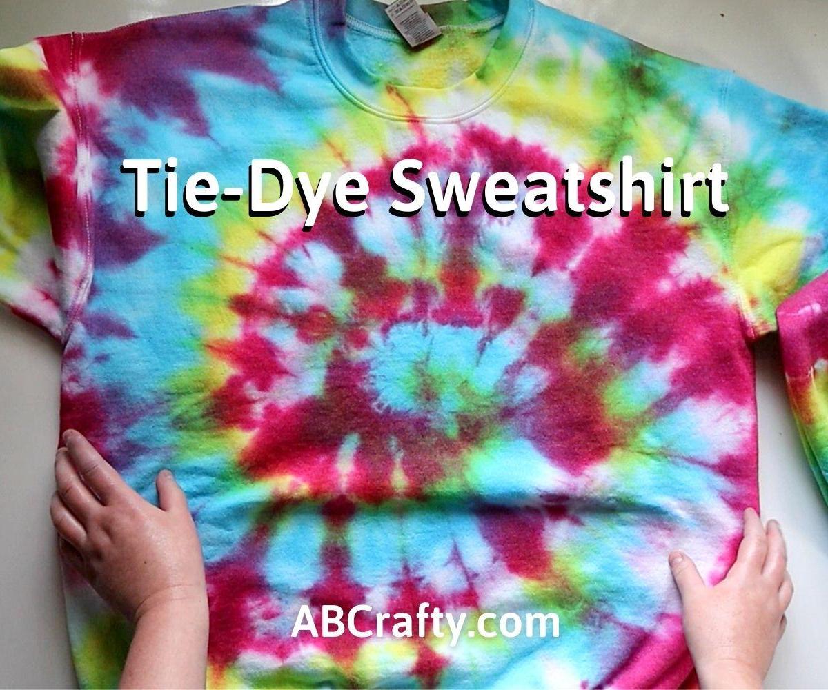 Tie Dye Sweatshirt