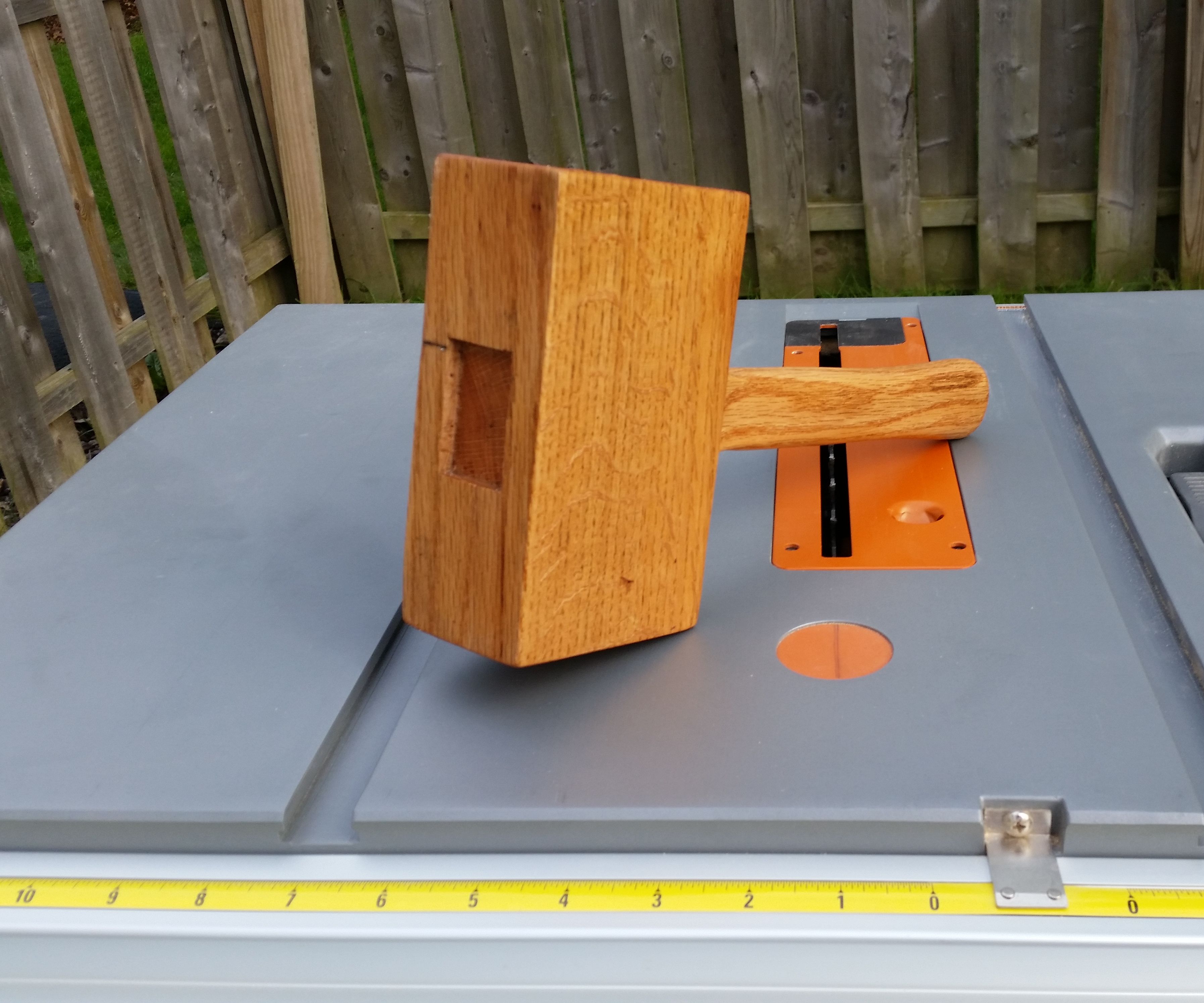 Wooden Mallet (AKA Thorin Oakenhammer)