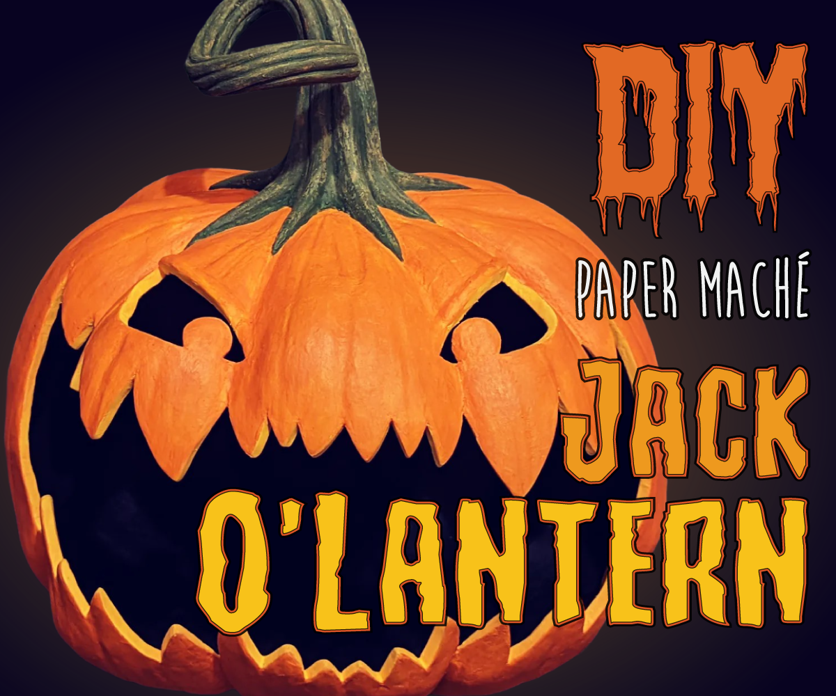 DIY Paper Maché JackO'Lantern 10 Steps (with Pictures) Instructables