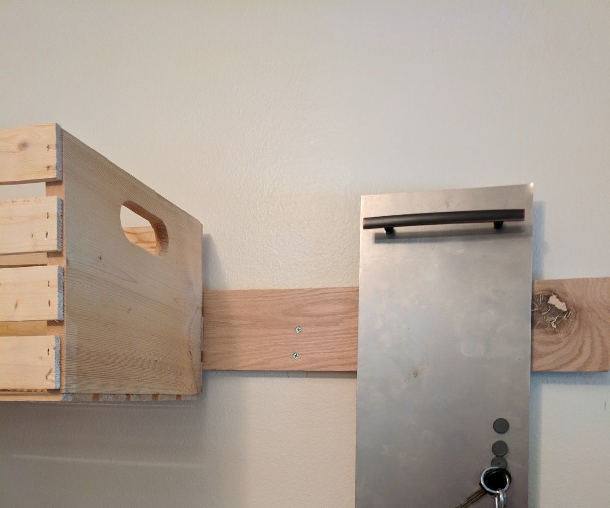 Magnetic Metal Wall Panel With French Cleats