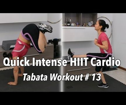 Quick Intense HIIT Cardio Workout (Body Weight Only)