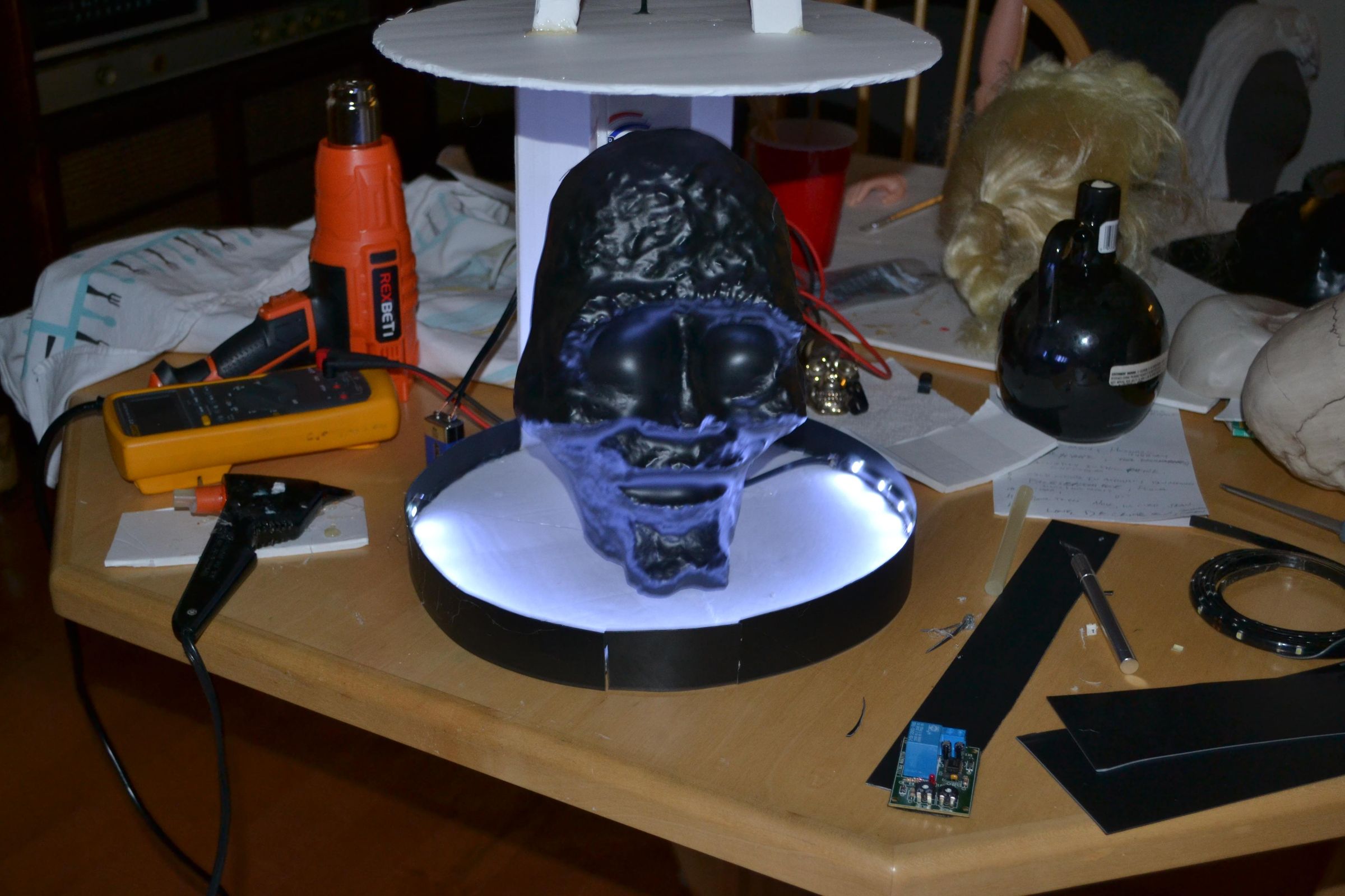 Top Hat Box Ghost Costume 4 Steps Instructables