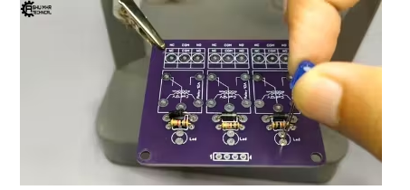 Place All the Components on the PCB and Soldier It Properly