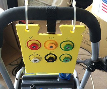 Power Washer Nozzle Organizer