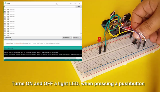 Arduino - Button With LED : 5 Steps (with Pictures) - Instructables