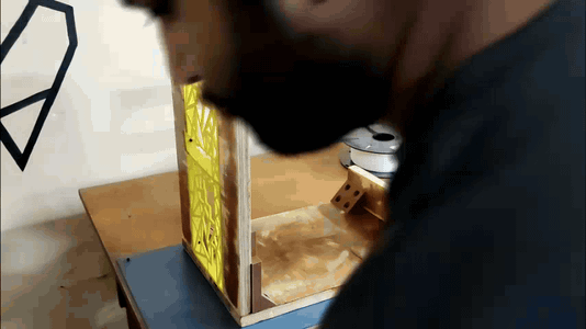 Adding Motherboard to Wooden Frame