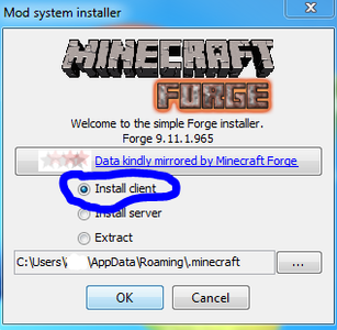 Installing Forge