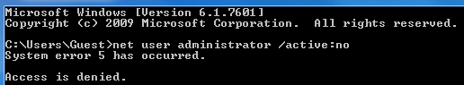 How to Disable / Delete the Administrator Account From Windows 7 ...