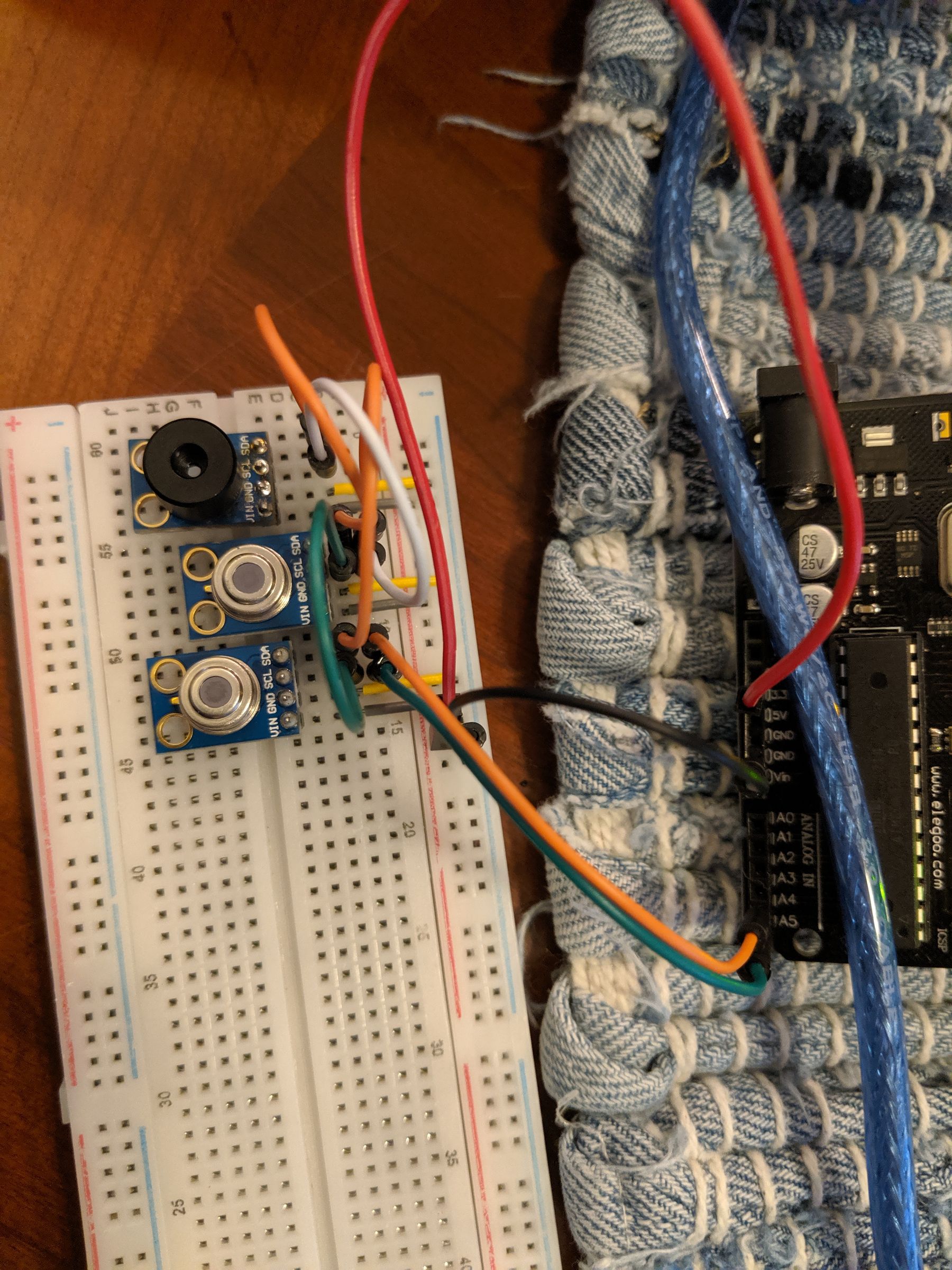Multiple IR Temperature Sensors MLX90614 4 Steps Instructables