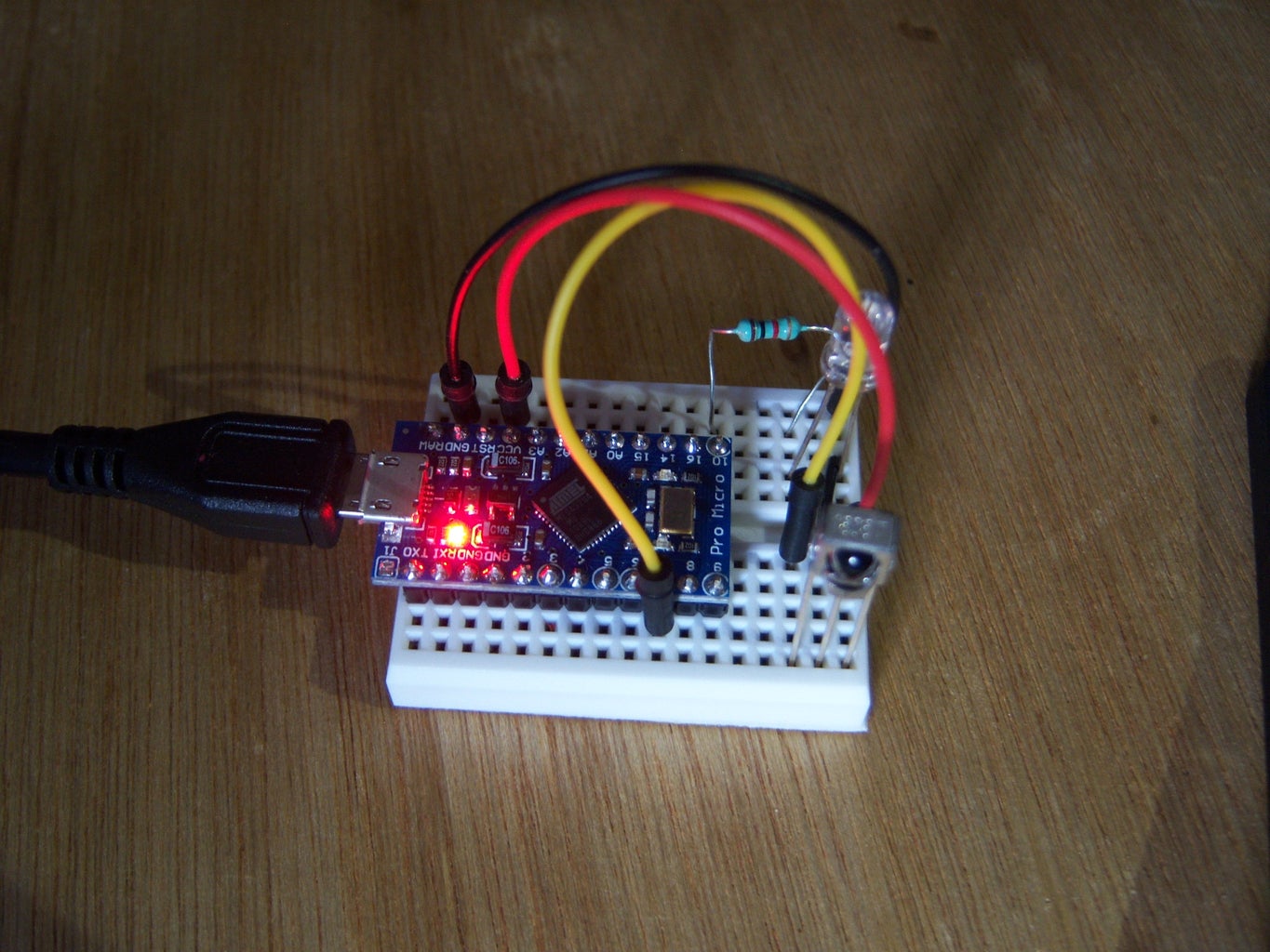 PC Remote Control Using Arduino Pro Micro