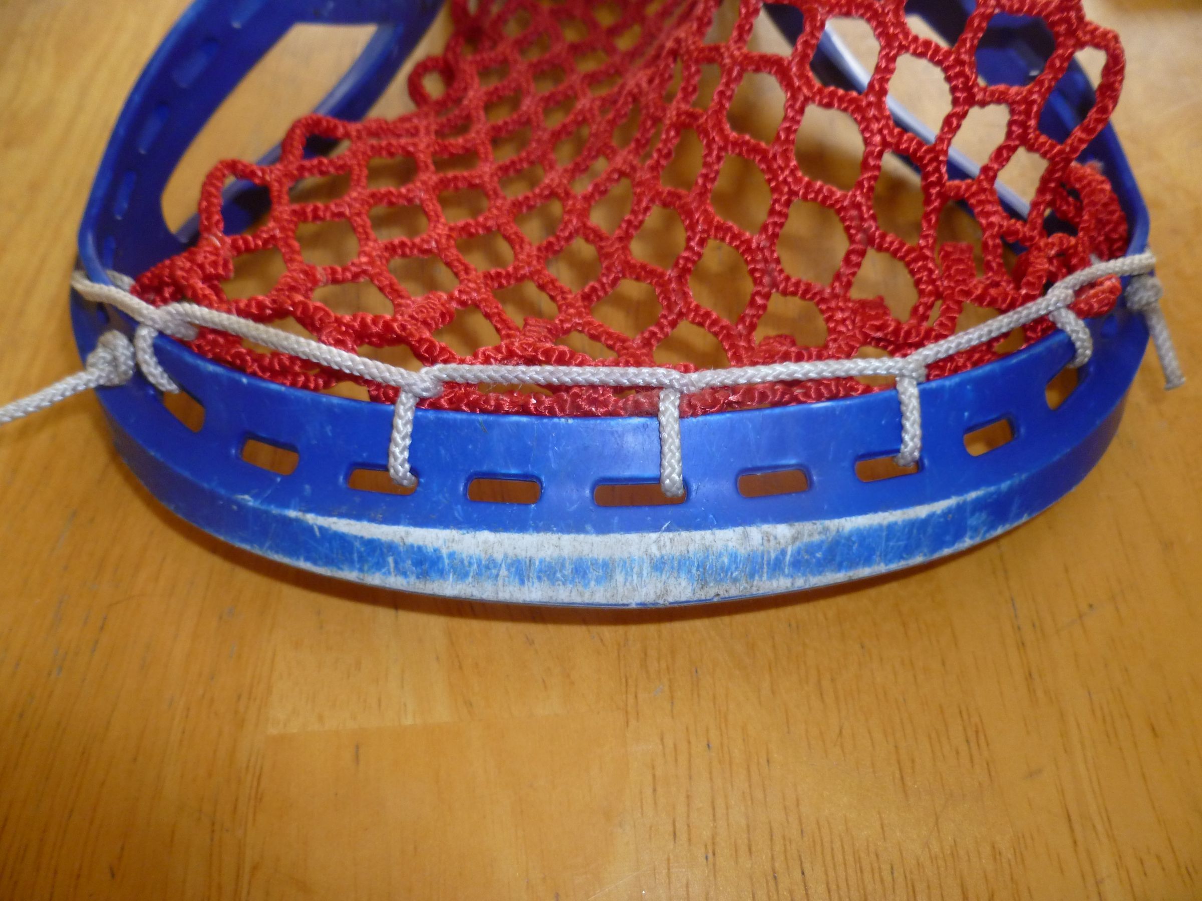 How to String a Lacrosse Head 6 Steps Instructables