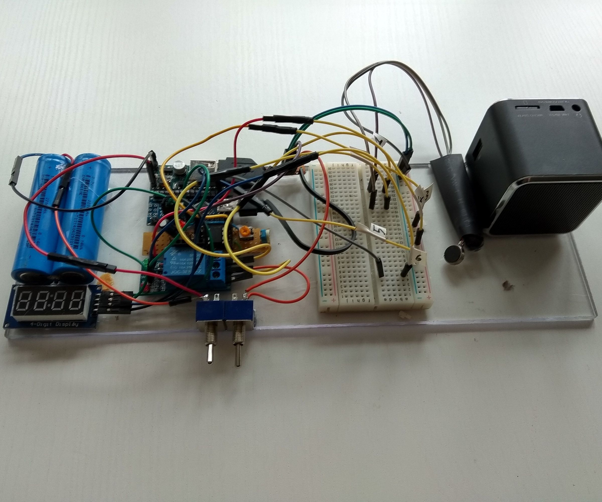 Arduino Count-down Bomb Prop With Display TM1637 and Music
