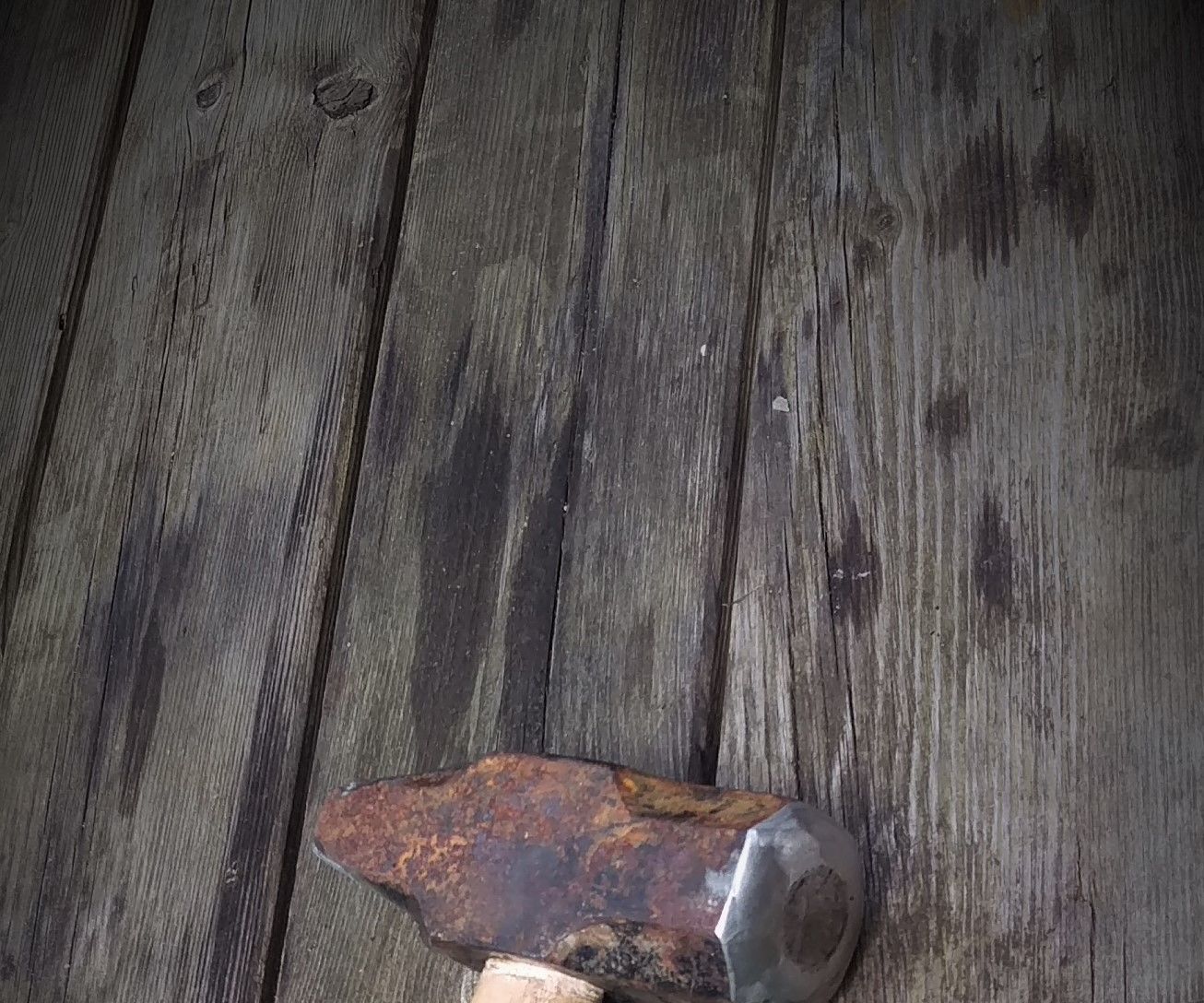 Adapt a Sledgehammer Head to Make a Big Boy Blacksmith Hammer.