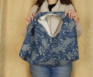 How to Make an Azuma Bukuro or Japanese Market Bag