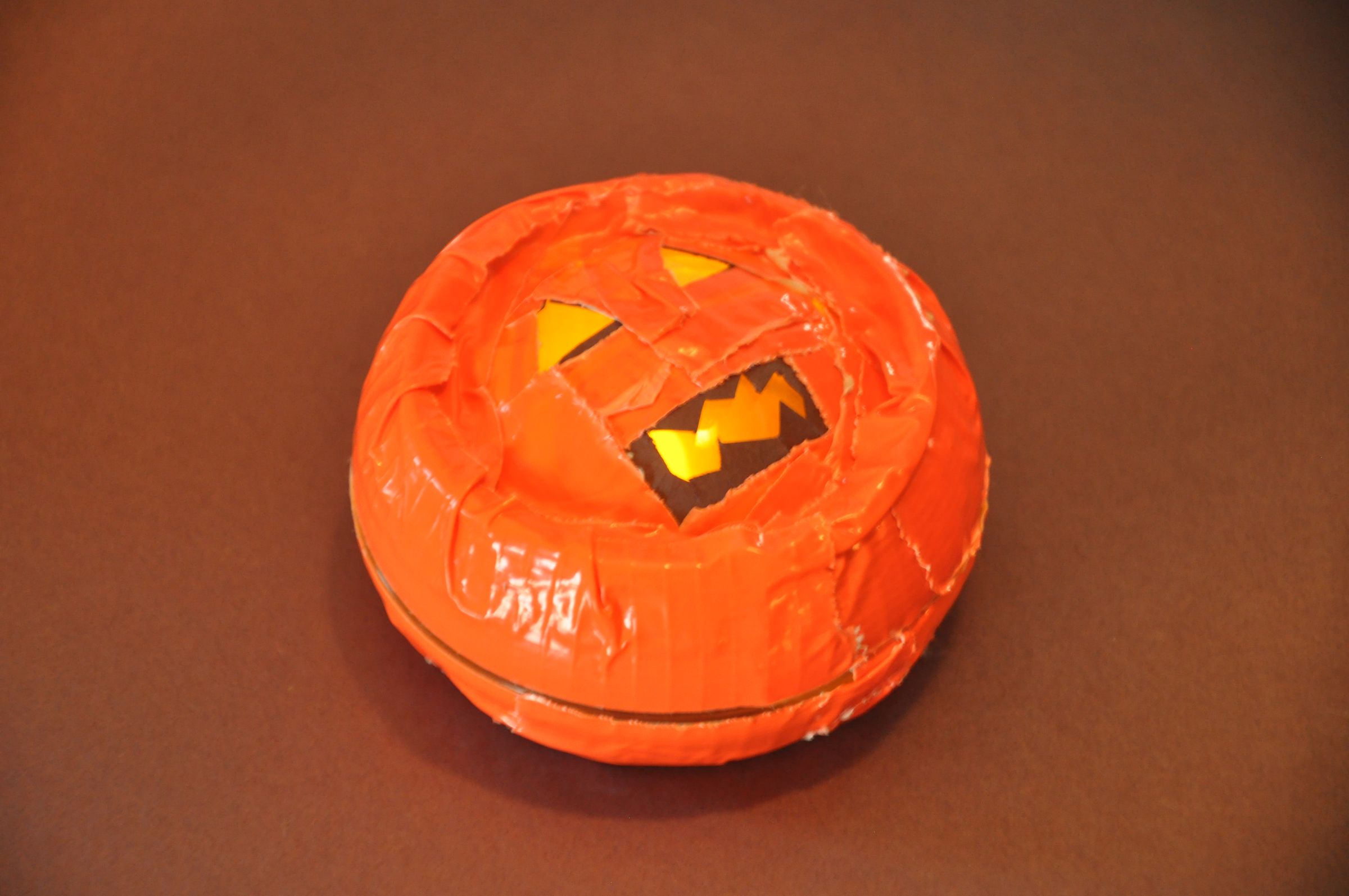 LED Jack-o-lantern!