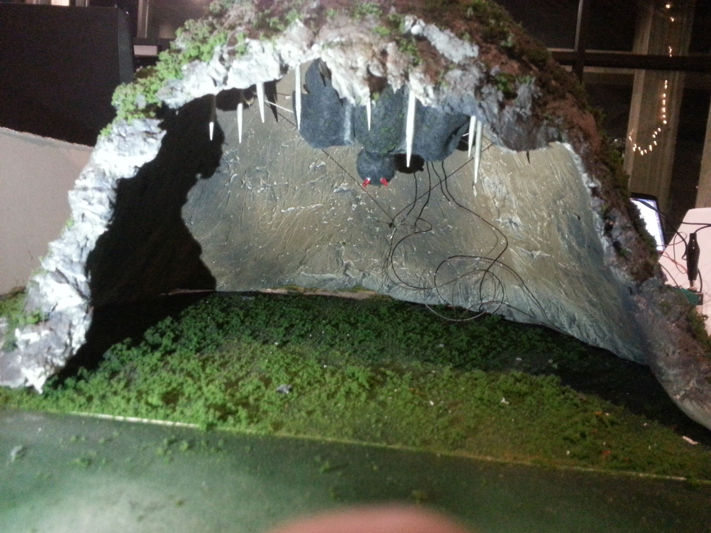 Diorama, Bat in the cave