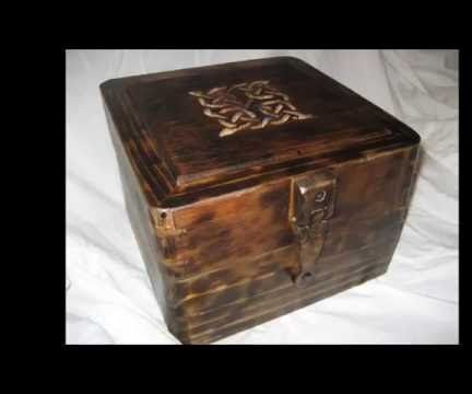 Celtic Rustic Keepsake Box