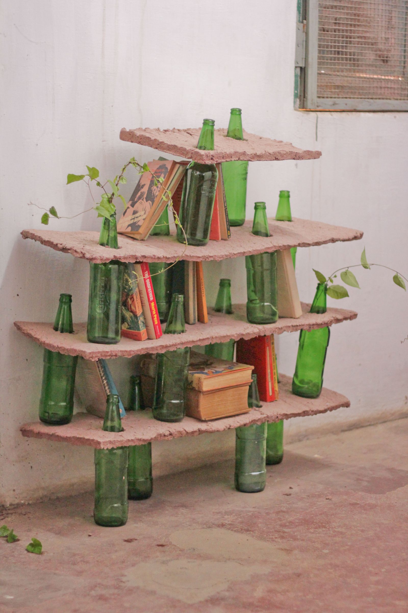 Beautility: an Eco, Easy and Elegant Beer Bottle Shelf.
