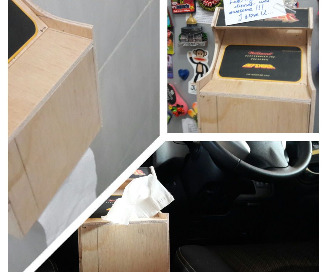 Mini Arcade Cabinet Aka Multi-utility Box