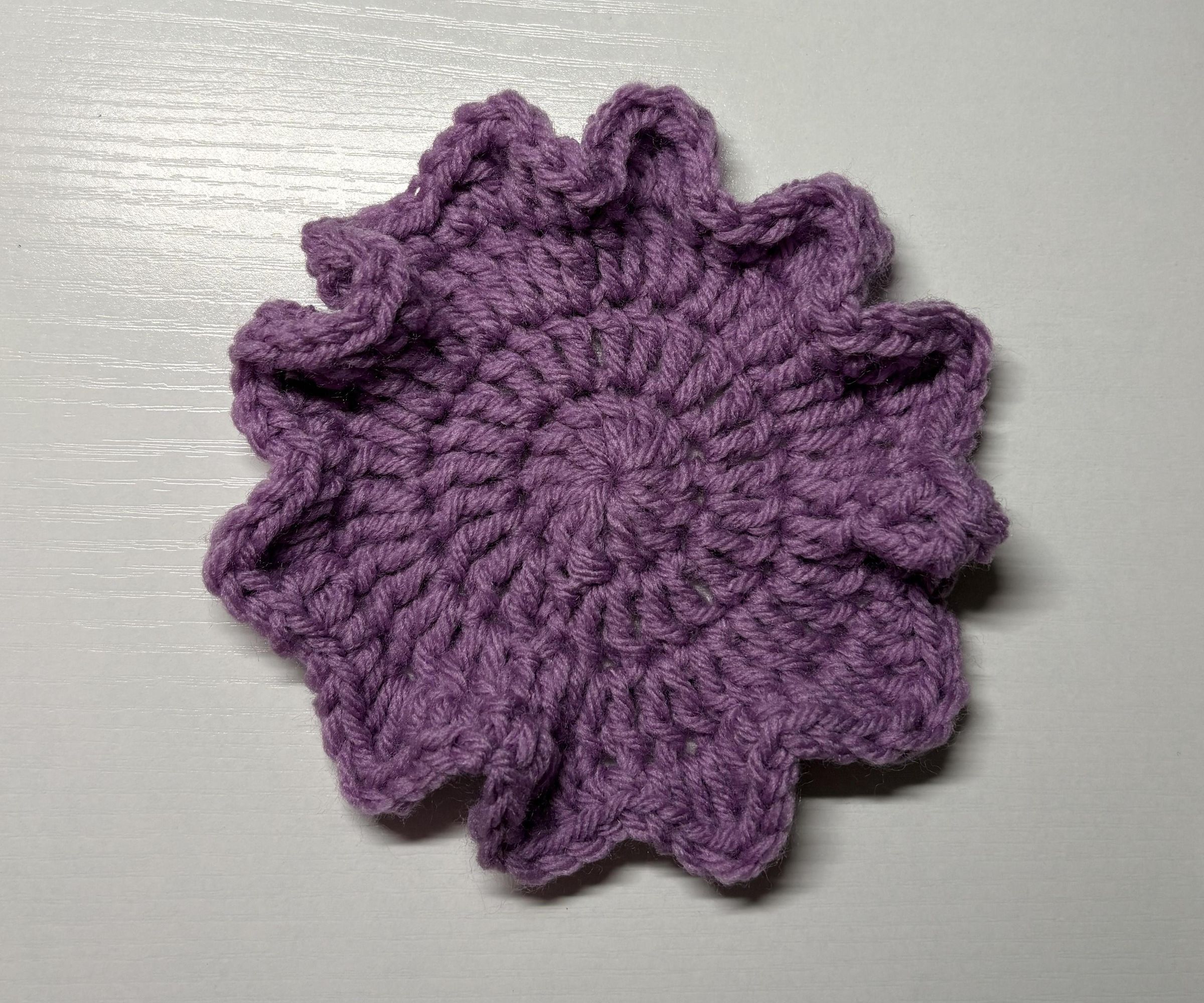 Making a Crochet Coaster