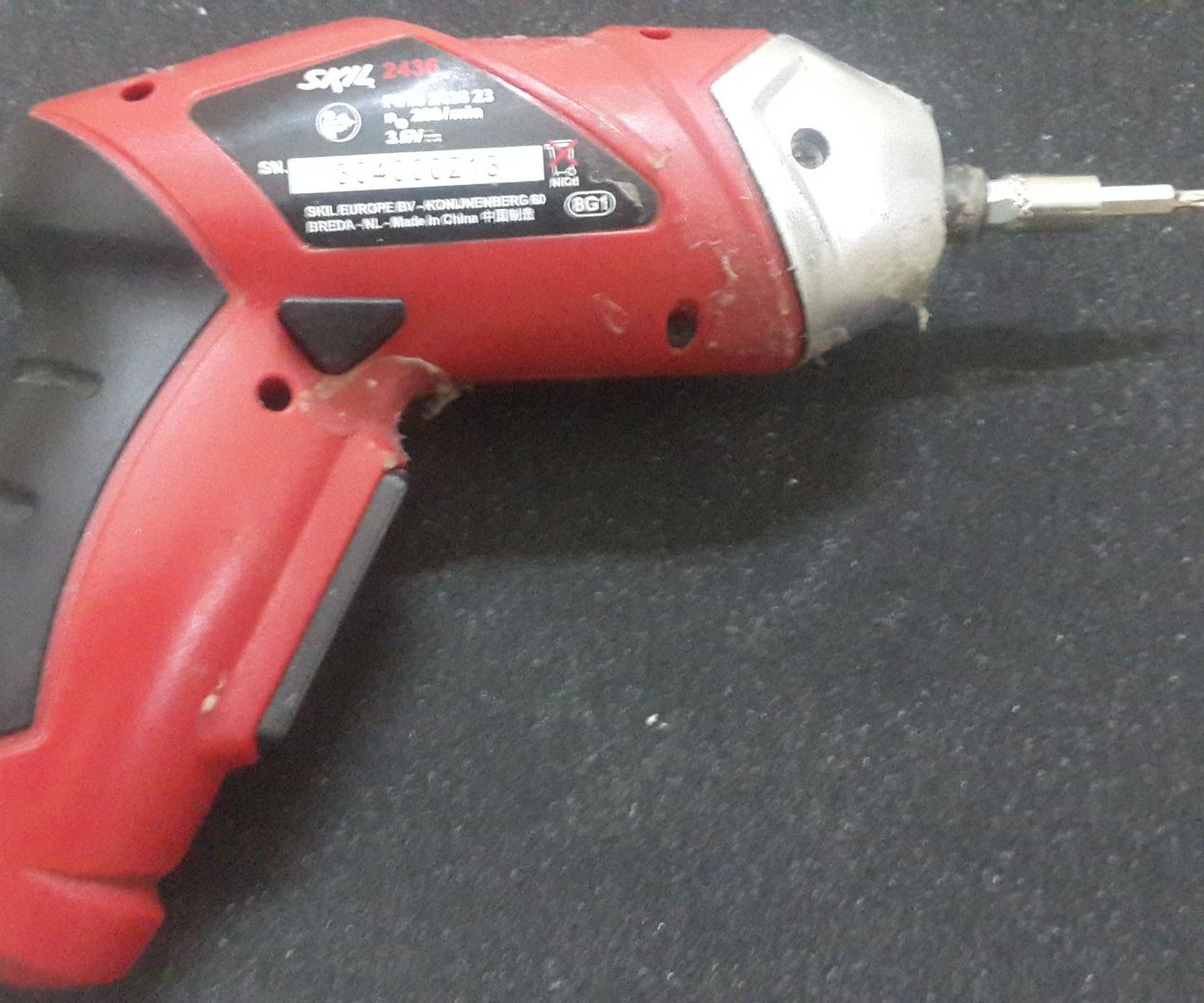 Cordless Screwdriver Adapter Hack