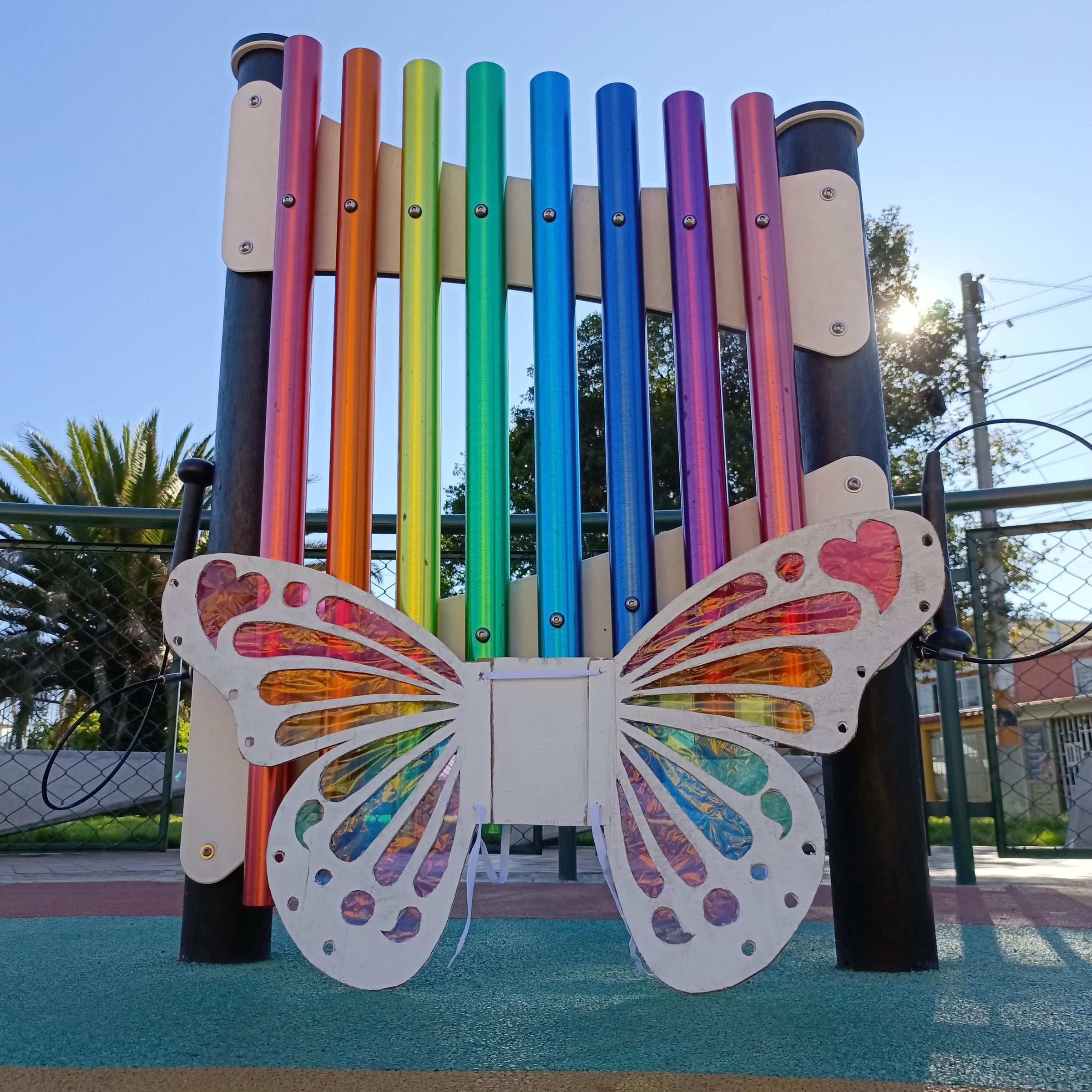 Rainbow Butterfly Wings