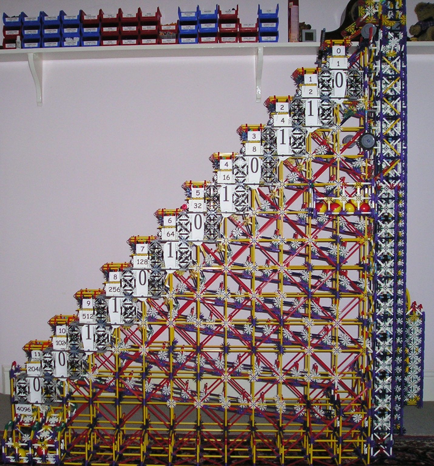 K'Nex Binary Machine