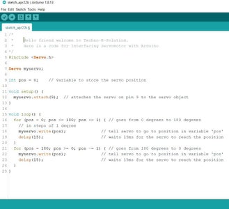 ARDUINO CODE