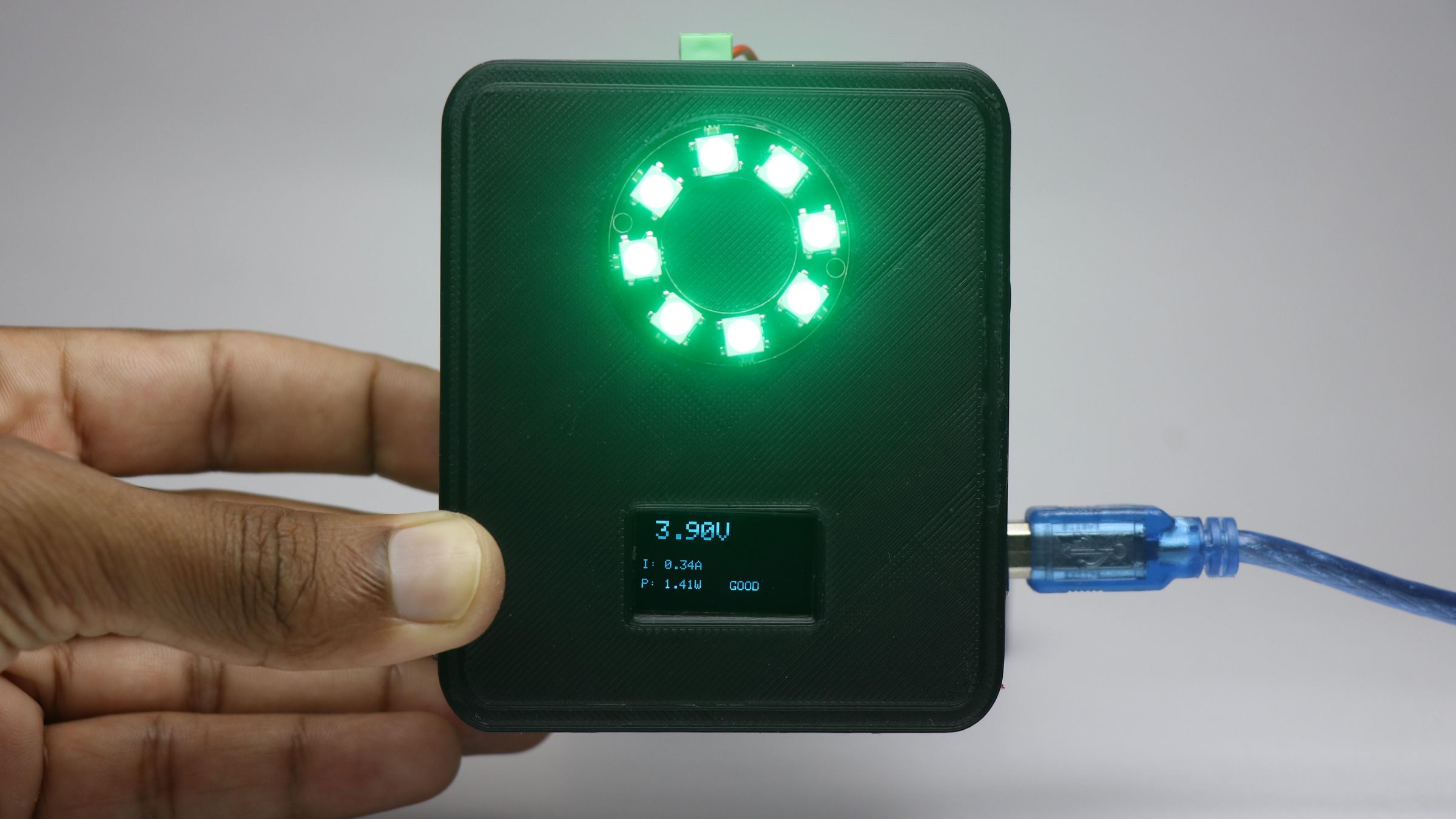 Arduino Battery Health Monitor With LED Indicator : 5 Steps (with ...