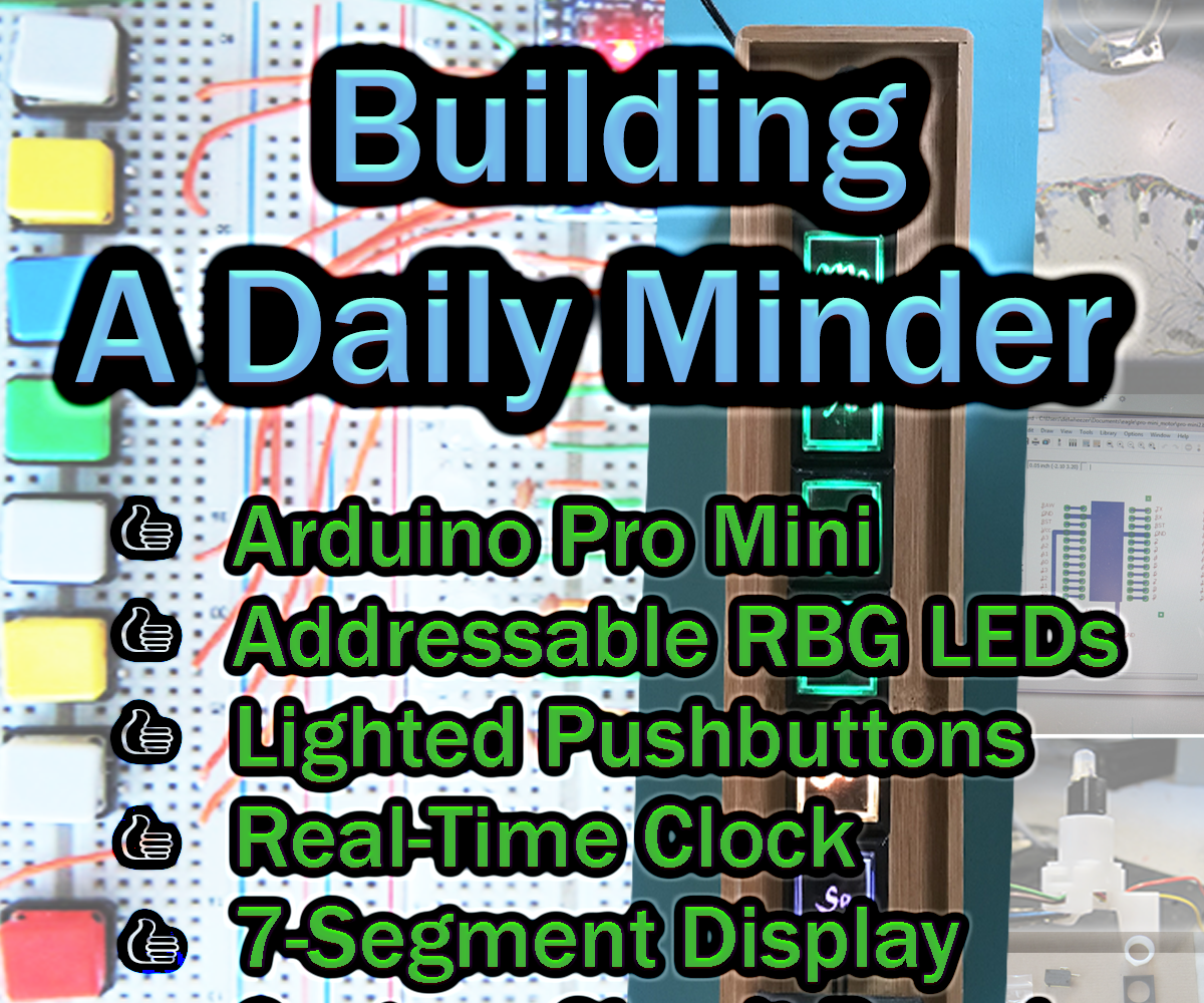 Daily Reminder Button / Calendar With Arduino