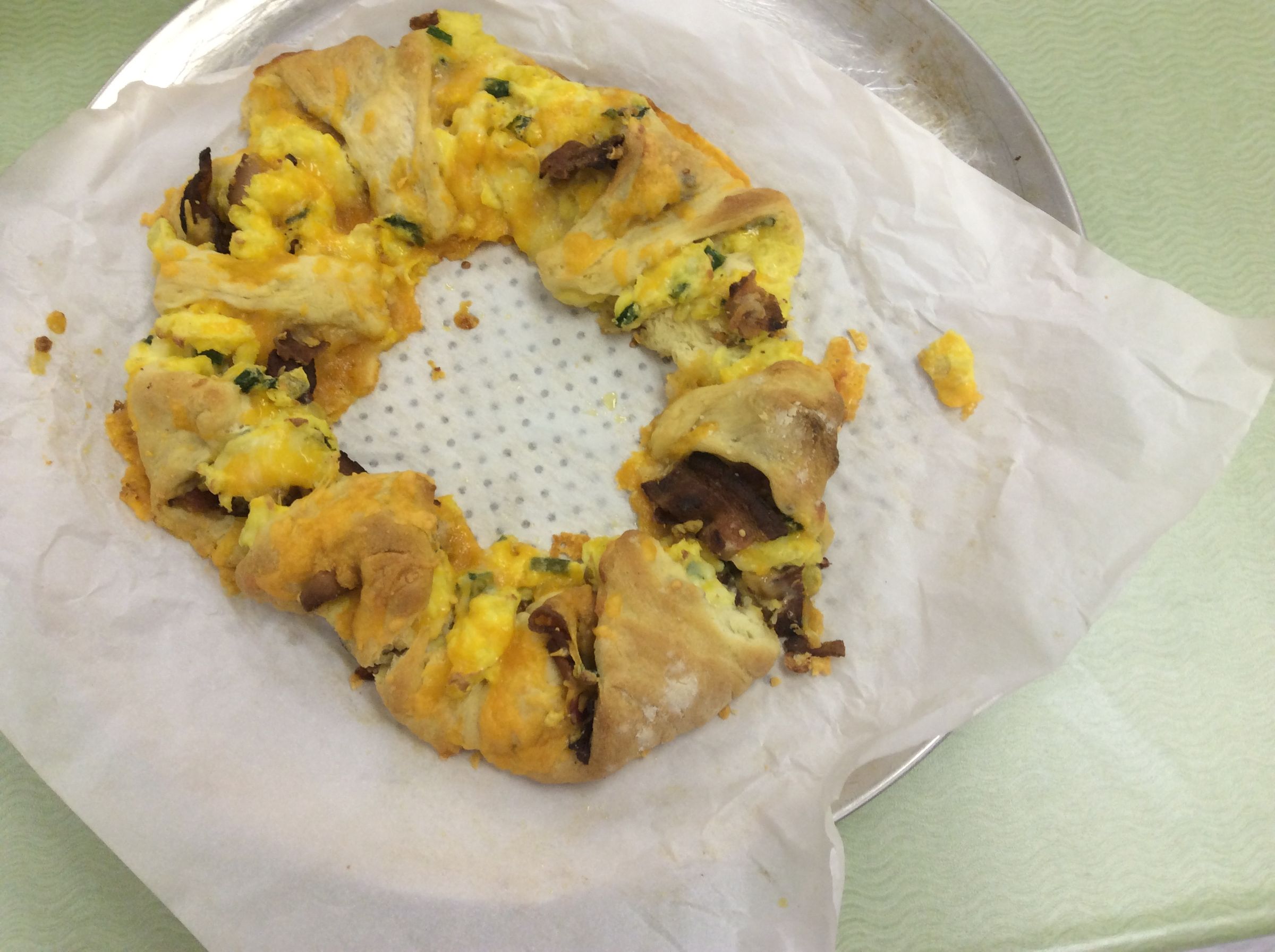 Delicious Breakfast Egg Ring 8 Steps Instructables