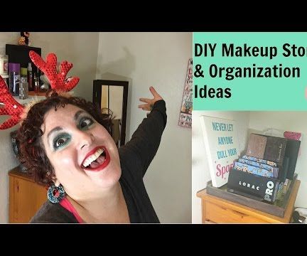 DIY Makeup Storage and Organization