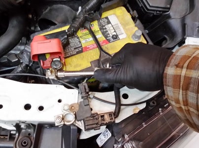 Remove the Battery and Air Intake