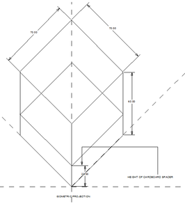 How Much the Cardboard Spacer Should Be Raised From the Bottom of the Tin Container