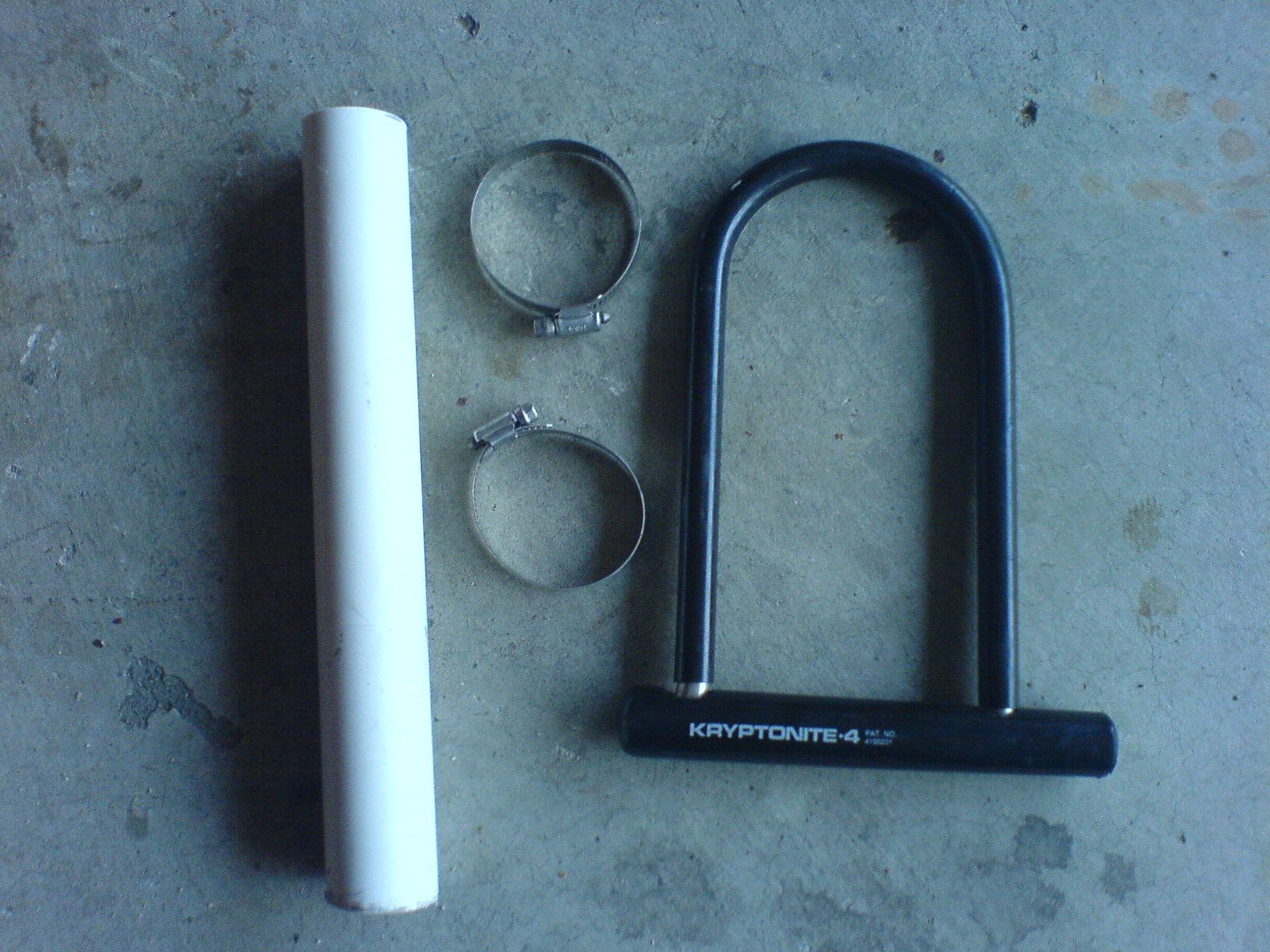 Bike Lock Holder 7 Steps Instructables