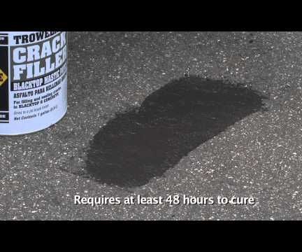 Repairing Wide Cracks & Smoothing Rough Dips in Pavement