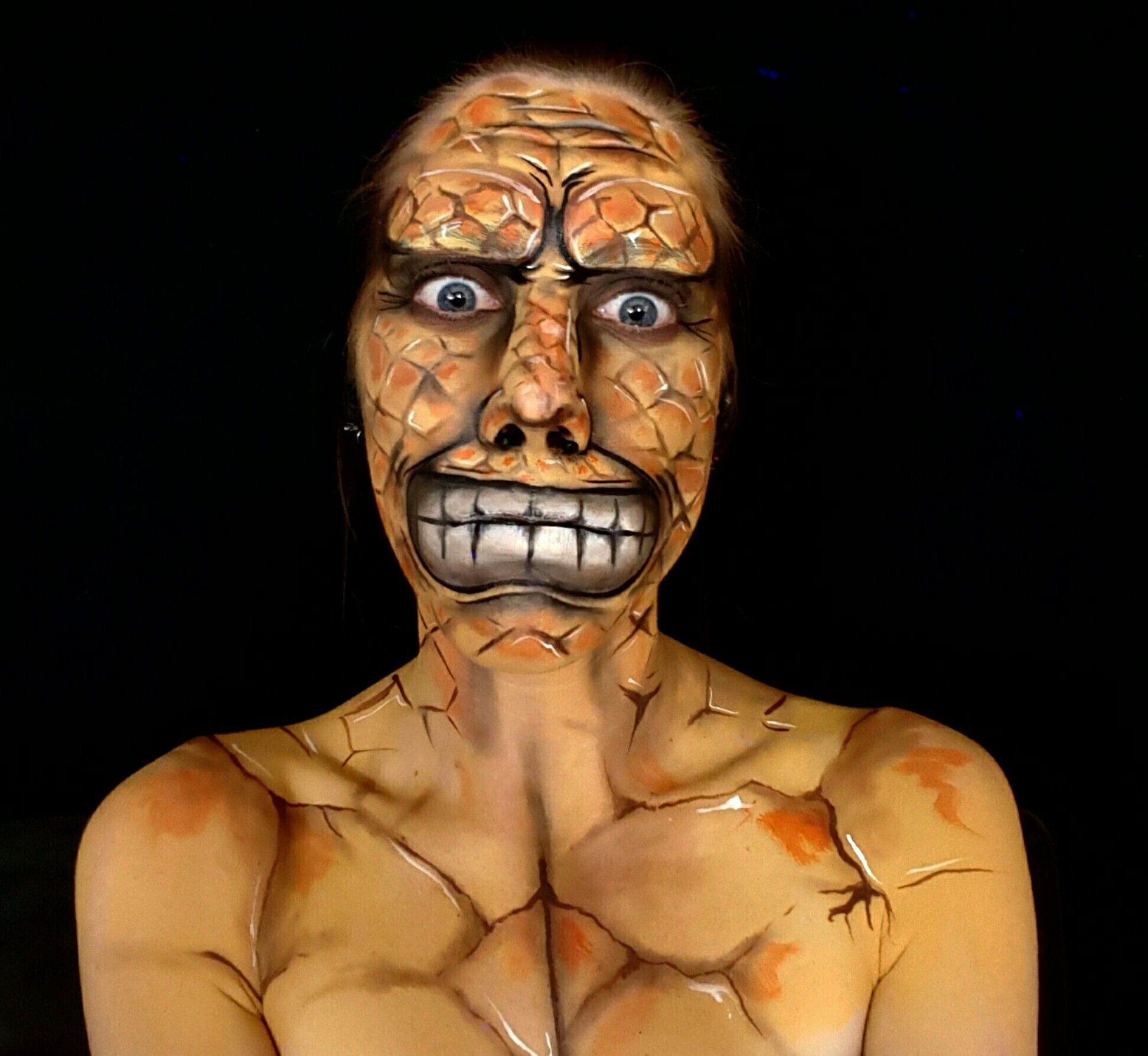 The Thing Body Paint