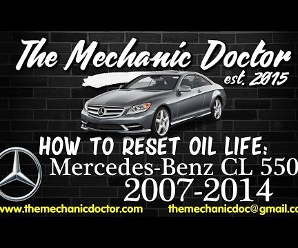 How to Reset Oil Life: Mercedes-Benz CL 550 (c216) 2007-2014 