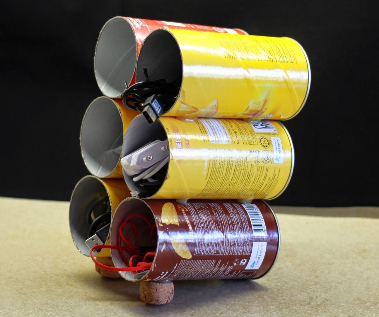 Snack Pipe Organizer