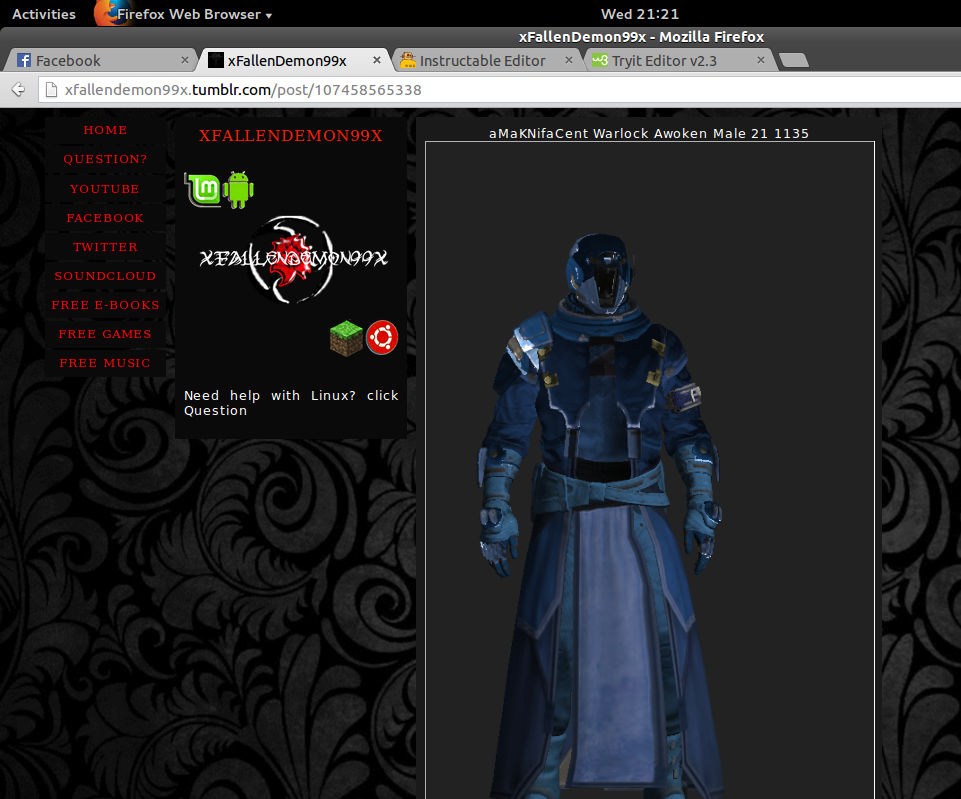 Destiny Embed Code 