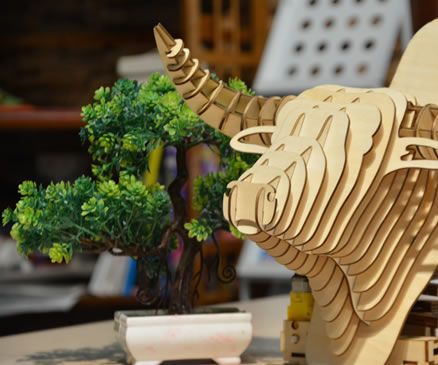 How to Make a Bull Headwear