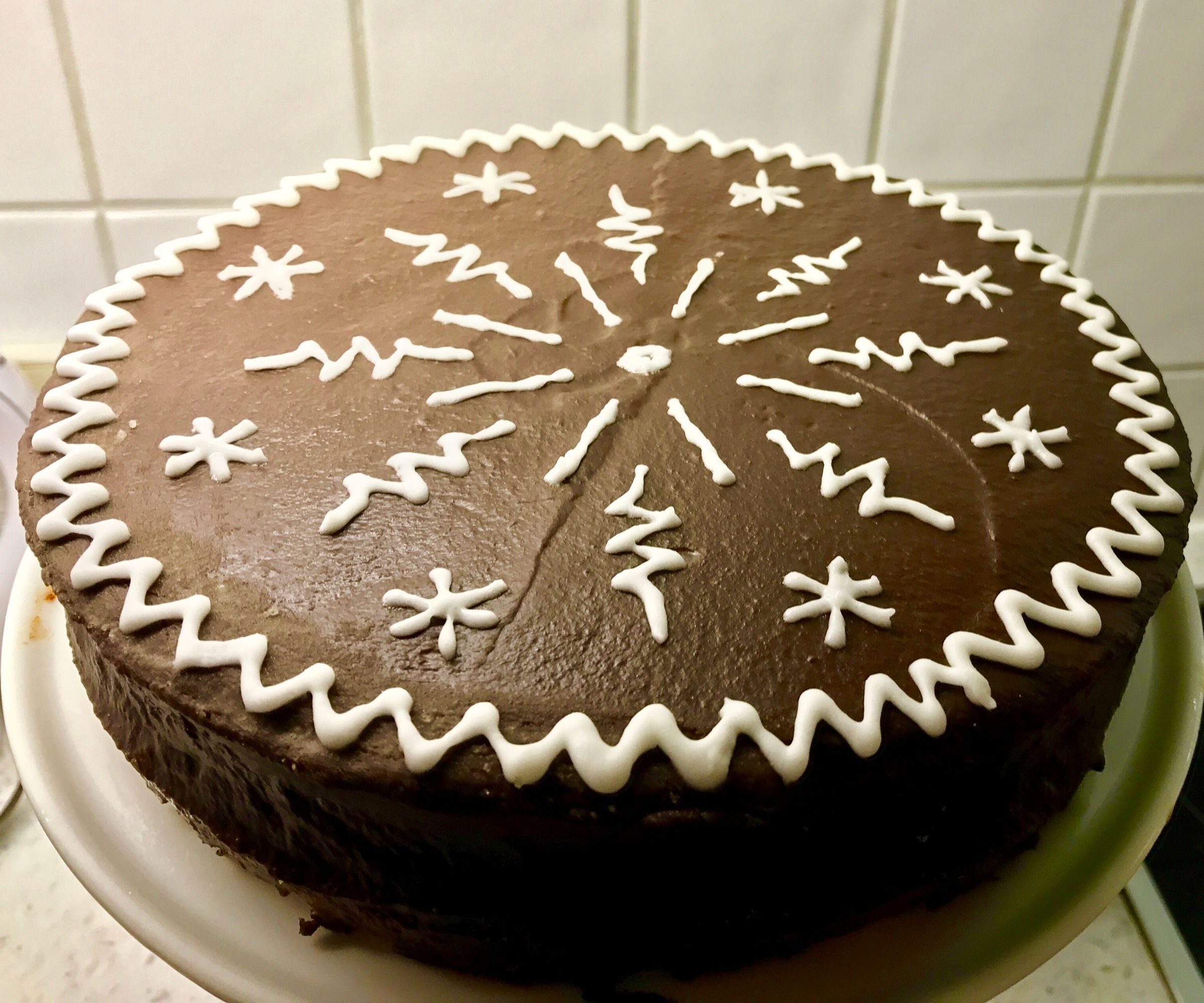 Austrian Chestnut Cake 