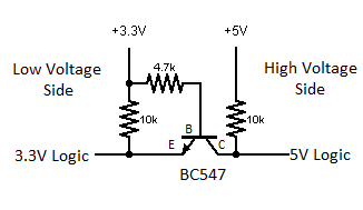 Add Voltage Level Converter