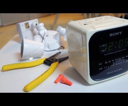 Auto-On Music in the Bathroom Hack