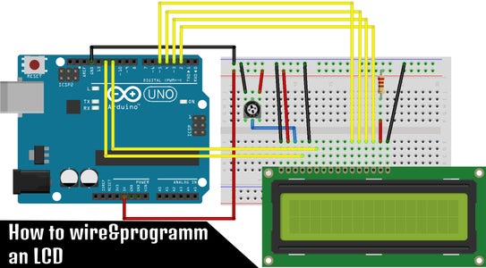 How to Use an LCD With an Arduino : 4 Steps - Instructables