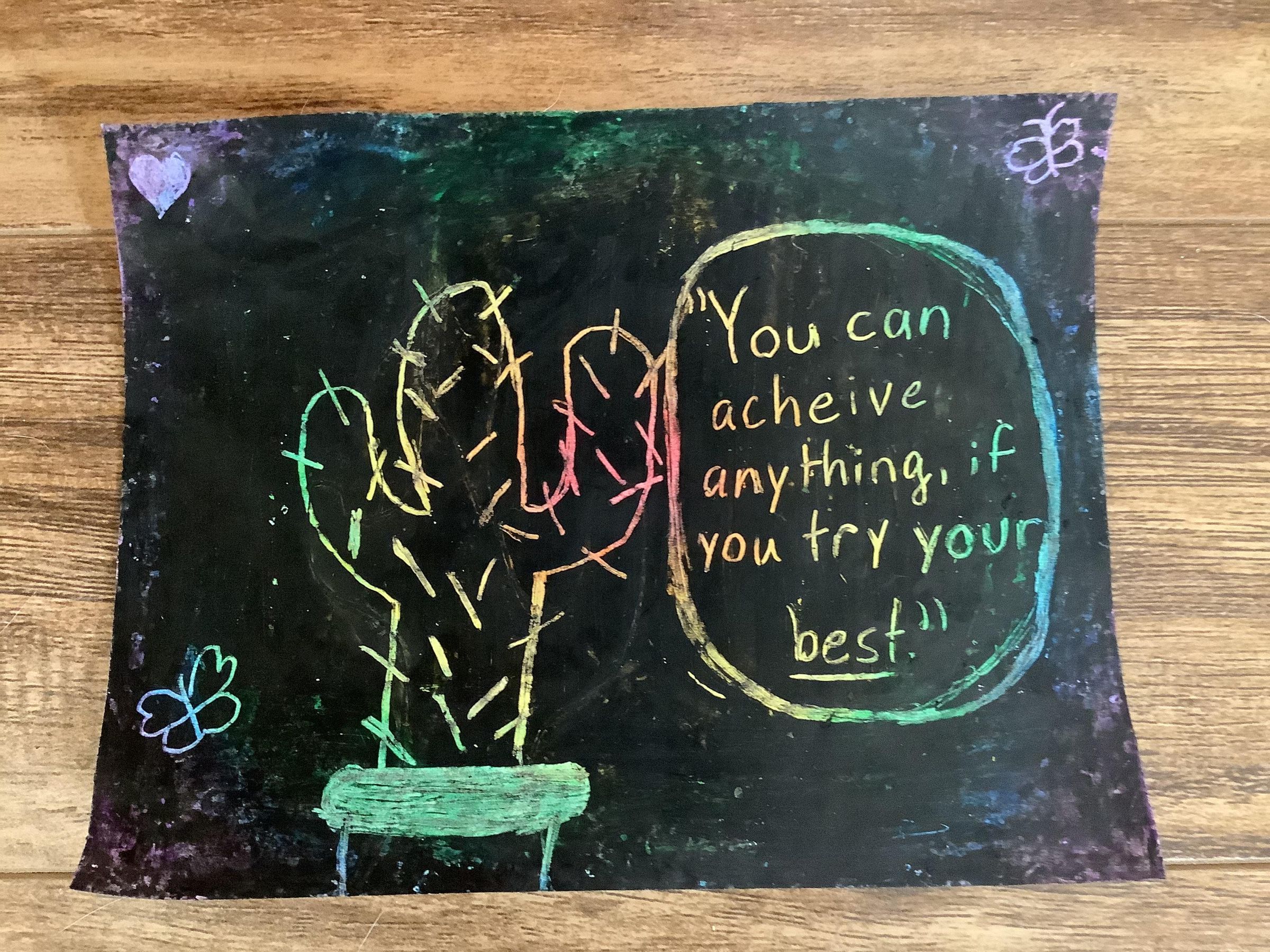 How to Make Rainbow Scratch Paper With Household Items 4 Steps