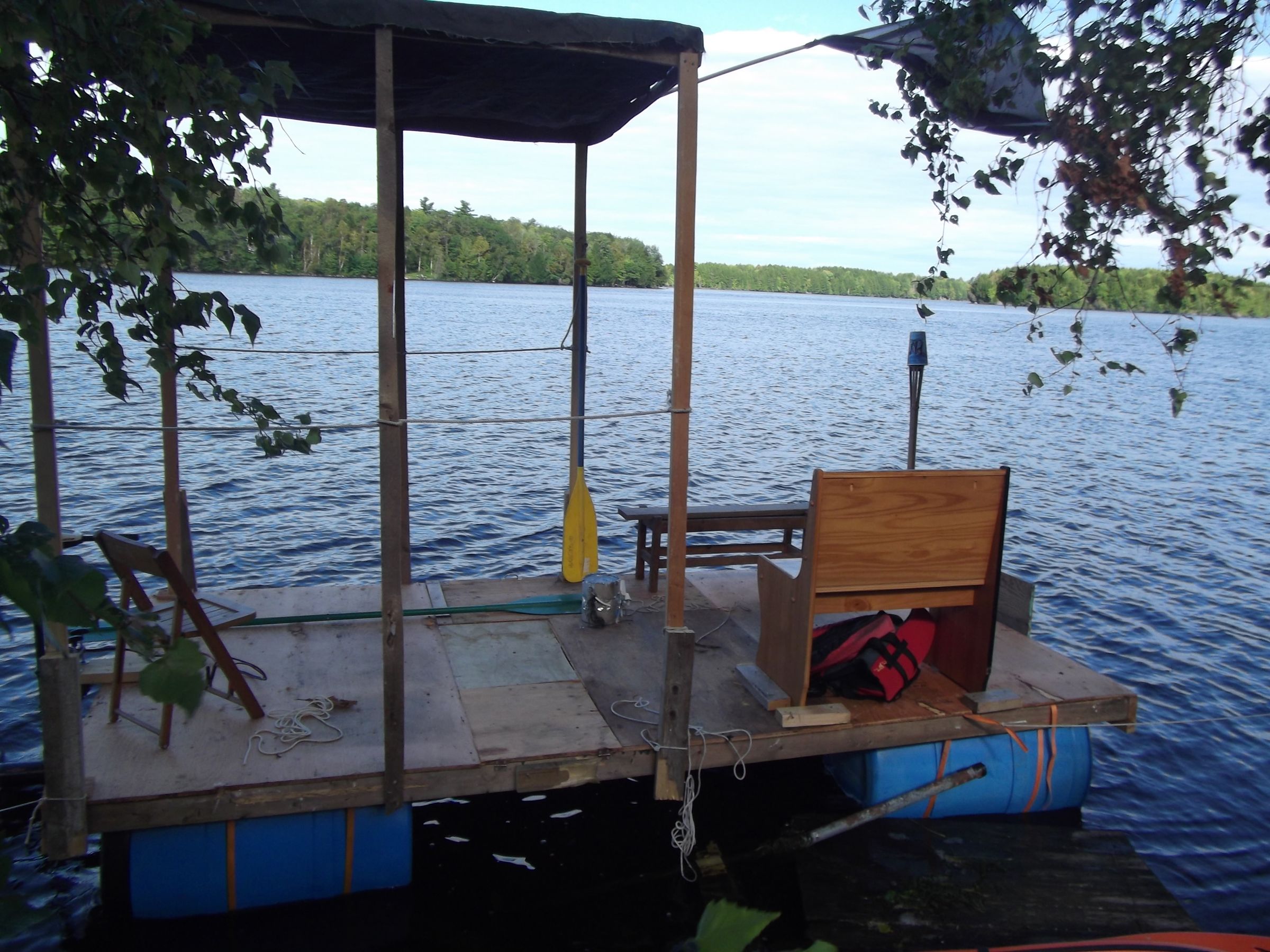 Homemade Pontoon Boat