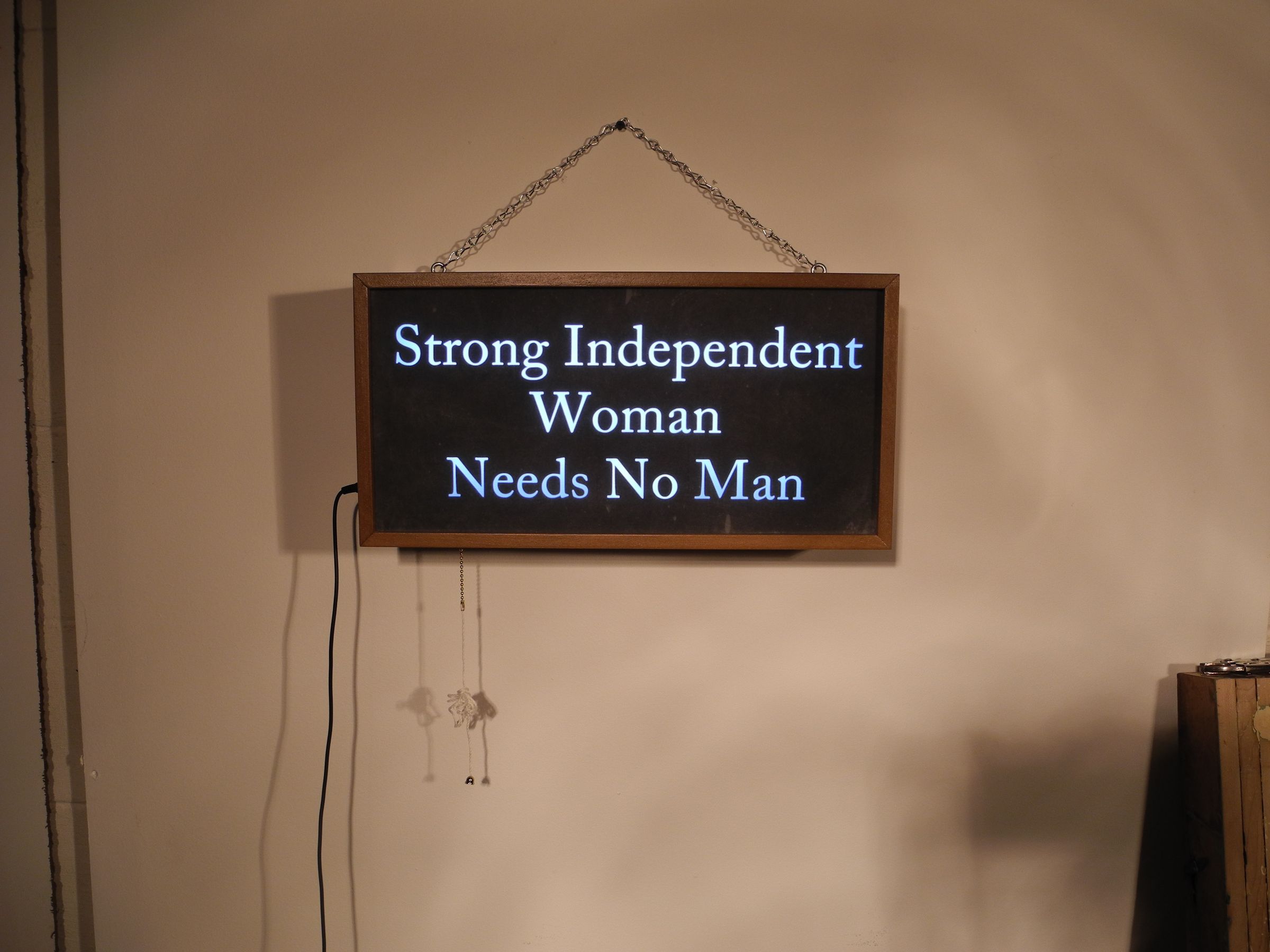 Backlit Sign